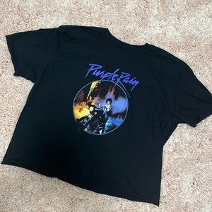Prince Purple Rain Crop Top
